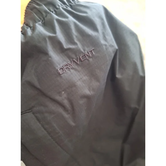 THE NORTH FACE Mens L Black Pants DRYVENT LIGHTWEIGHT WATERPROOF SHELL Nylon - Picture 15 of 15